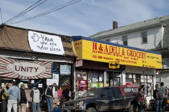 Occupy Sandy Relief Yana Center, Far Rockaways