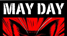 Post with black cat that reads, "May Day 2013"