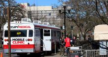 Photo of Occupy Medical mobile clinic bus