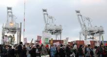 Block the Boat for Gaza, in Oakland