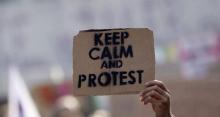 keep calm and protest