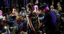 arrest during Flood Wall Street protests