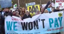 Irish water protest