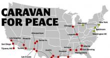 Caravan for Peace Route