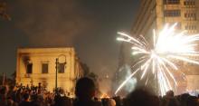 In July 2013, fireworks went ablaze over the heads of marching Egyptians after the military forced Morsi to step down. There seems to be amnesia about nights like this one, in December 2011, when the Egyptian army fired fireworks directly at their own...
