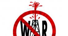 Illustration: No War for Oil, No Blood for Oil