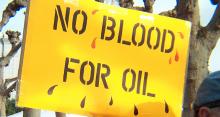 no blood for oil