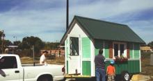 Occupy Madison tiny house