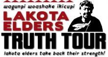 Flyer for Lakota Elders Truth Tour