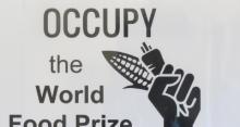 occupy the world food prize