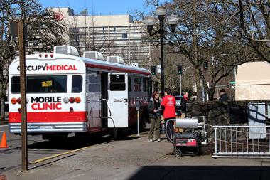 Photo of Occupy Medical mobile clinic bus