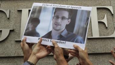 protect snowden sign