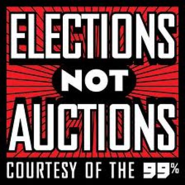 Elections Not Auctions