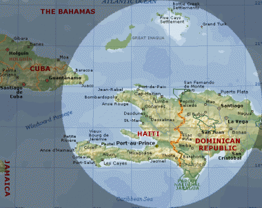 Map of Haiti