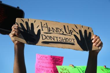 hands up don't shoot