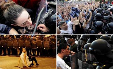 macedonia protests