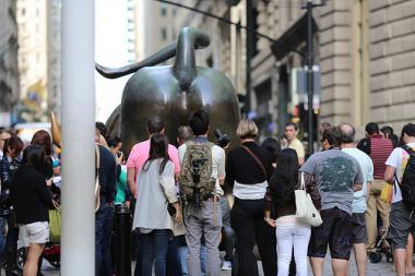 Wall Street Charging Bull