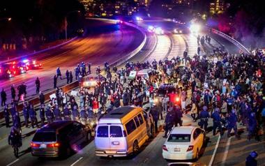 Oakland Ferguson protest