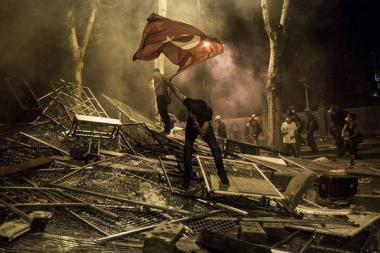 Istanbul's Taksim neighborhood turned from Turkey's lush center of culture and leisure, into a major contested site, in a matter of days 