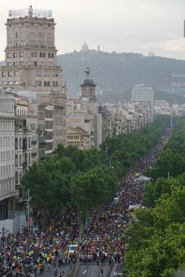 #12M Protest in Barcelona