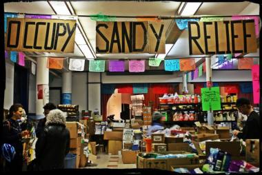 Occupy Sandy St. Jacobi Church in Brooklyn