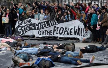 White House protest the Keystone XL pipeline